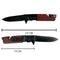 Navaja semi-automática, corta soga, clip, antiderrapante JFDA323