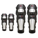 Kit Rodilleras + Coderas Ajustable Protector Acero Inoxidable JFHX1