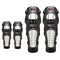 Kit Rodilleras + Coderas Ajustable Protector Acero Inoxidable JFHX1
