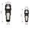Kit Rodilleras + Coderas Ajustable Protector Acero Inoxidable JFHX1
