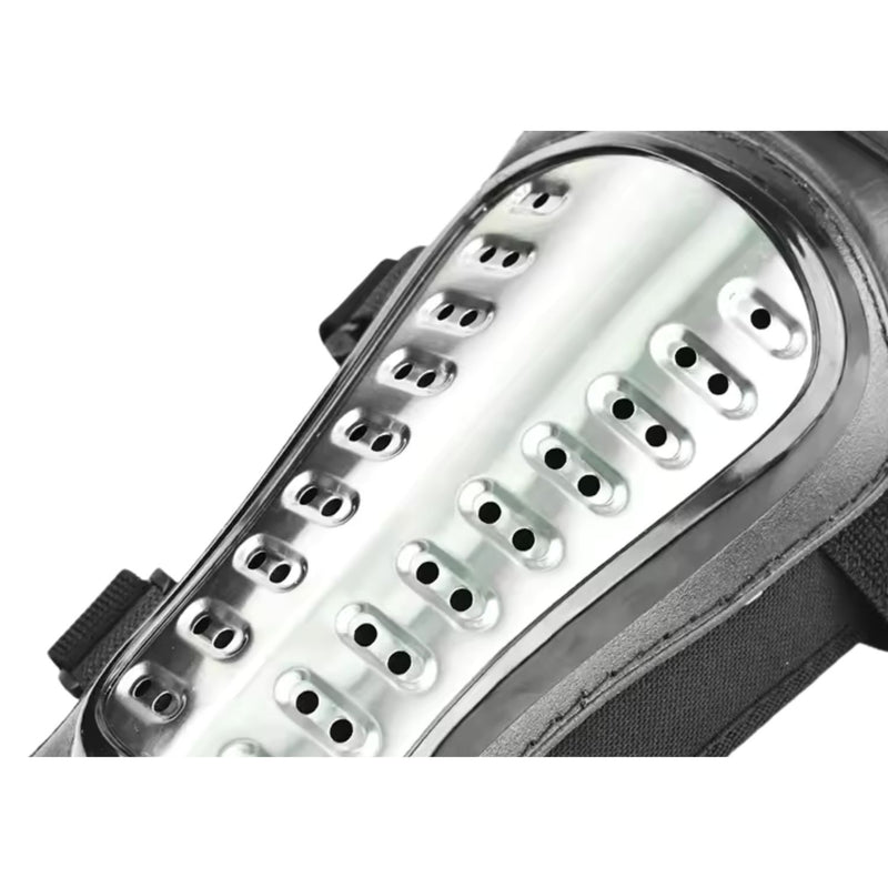 Kit Rodilleras + Coderas Ajustable Protector Acero Inoxidable JFHX1