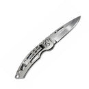 Navaja Plegable Metálica Con Clip Para Cinturón Mochila 9cm EDC JFK033