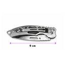 Navaja Plegable Metálica Con Clip Para Cinturón Mochila 9cm EDC JFK033