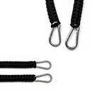 Cuerda Paracord 77cm Mosquetones Metálicos JFXGJ7