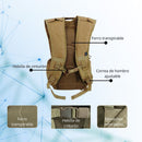 Mochila 35L, impermeabilizada, multi-compartimiento JYB125
