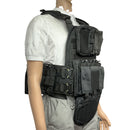 Chaleco Modular Liberación Rápida Bolsas Multiusos Sistema MOLLE Ajustable JYB161