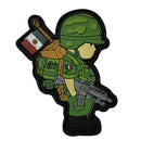 Parche Plástico Velcro Bandera Táctico Gotcha Insignia QZ00