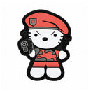 Parche Plástico Velcro Bandera Táctico Gotcha Insignia Qz00