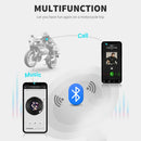 Auriculares para casco de motocicleta Bluetooth 5,0 altavoz MP3 MTC036