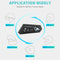 Auriculares para casco de motocicleta Bluetooth 5,0 altavoz MP3 MTC036