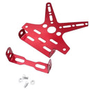 Porta Placas MOTOCICLETA Universal Ajustable Aluminio Reforzado MTC041