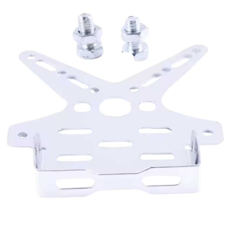 Porta Placas MOTOCICLETA Universal Ajustable Aluminio Reforzado MTC041