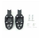 Estribos Reposapiés Motocicleta Abatibles de Aluminio Antideslizantes MTC048