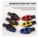 Estribos Reposapiés Motocicleta Abatibles de Aluminio Antideslizantes MTC048