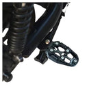 Estribos Reposapiés Motocicleta Abatibles de Aluminio Antideslizantes MTC048