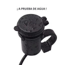 Cargador USB Moto Impermeable Montaje Manubrio y Retrovisor MTC052