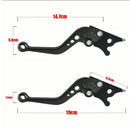 Juego manijas/palancas ajustables para motocicleta (freno y clutch) SURTIDO MTC054
