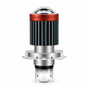 Bombilla LED Faro Motocicleta *Spotlight* Largo Alcance Haz Luz Blanca/ Ambar MTC115