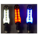 Direccionales LED Moto Delanteras/Defensas/Carenaje Cables tipo (Bullet) MTC148