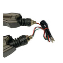 Direccionales LED Moto Delanteras/Defensas/Carenaje Cables tipo (Bullet) MTC148