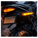 Intermitentes LED Moto Delanteras/Traseras Par Ámbar Estilo Racing MTC149