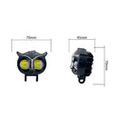 Faro LED estilo Búho Bombilla DRL + Tira LED RGB Moto electrica  MTC171