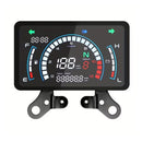 Tablero / Velocímetro Digital  Motocicleta UNIVERSAL tipo “dashboard” LCD MTC181