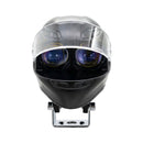 2 Faros Auxiliares Premium Dual Color Moto Antiniebla MTC197