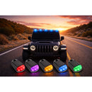 Luz LED Solar Multicolor IP66 Impermeable Instalación Rápida MTC199