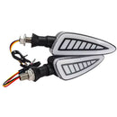 Direccionales e Intermitentes LED Universales Tricolor Moto 12V MTC203