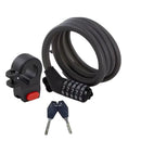 Candado Antirrobo MOTOCICLETA /Bicicleta Doble Seguridad con Clave y Llave MTC210