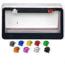 Tornillo Calavera M6 Universal Para Placa/Soportes Moto Con Kit de Arandelas MTC214