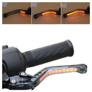 Manija Freno Motocicleta UNIVERSAL  Iluminada* LUZ LED mango ergonómico MTC220
