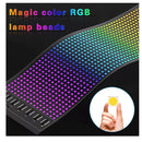 Panel Pixeles flexible Matrix LED 5V señal Coche Moto control de aplicación Bluetooth  MTC231