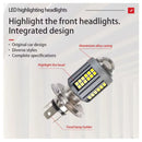 Bulbo LED Tipo H4 3 Pines para Faro Principal Moto – Alta/Baja blanca/ambar MTC234