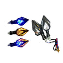 Direccionales LED Deportivas tipo flecha Alta Intensidad 12V Flexible Antivibración MTC248