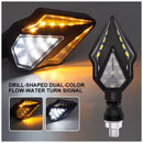 Direccionales LED Deportivas tipo flecha Alta Intensidad 12V Flexible Antivibración MTC248