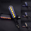 Direccionales Intermitentes LED Universales Moto Alta Visibilidad 12V MTC249