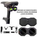 Luz LED Ojos Bicis /Motos Montaje Doble + Recargable USB Alta Visibilidad MTC252