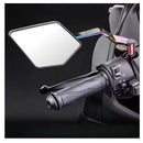 Espejos Retrovisores Tornasol liso *glossy* Moto  Tipo Racing Universales  MTC254