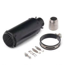 Escape Moto Universal Negro Mate + Kit de Montaje MTC260