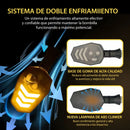 Direccionales LED Moto Luz Azul/Ámbar Universal Secuencial Resistente MTC261