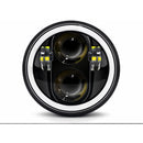 Faro LED Moto Halo DRL Señal Ámbar Resistente al Agua MTC262