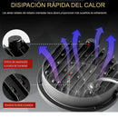 Faro LED Moto Halo DRL Señal Ámbar Resistente al Agua MTC262
