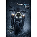 Faro LED Moto Halo DRL Señal Ámbar Resistente al Agua MTC262