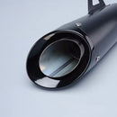 Escape Deportivo Universal Moto Negro Mate + Kit Montaje MTC267A