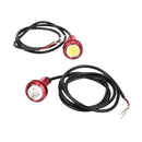 Luz LED Roja para Scooter Eléctrico Tipo Ojo de Águila 12V MTC274
