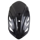 Salpicadera Trasera Racing Moto Carbon Look + Brazo/Soportes Rainbow MTC278