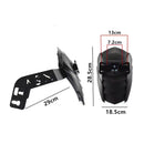 Salpicadera Trasera + montaje Racing Moto Estilo Fibra Carbono MTC279