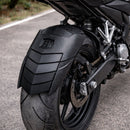Salpicadera Trasera + montaje Racing Moto Estilo Fibra Carbono MTC279